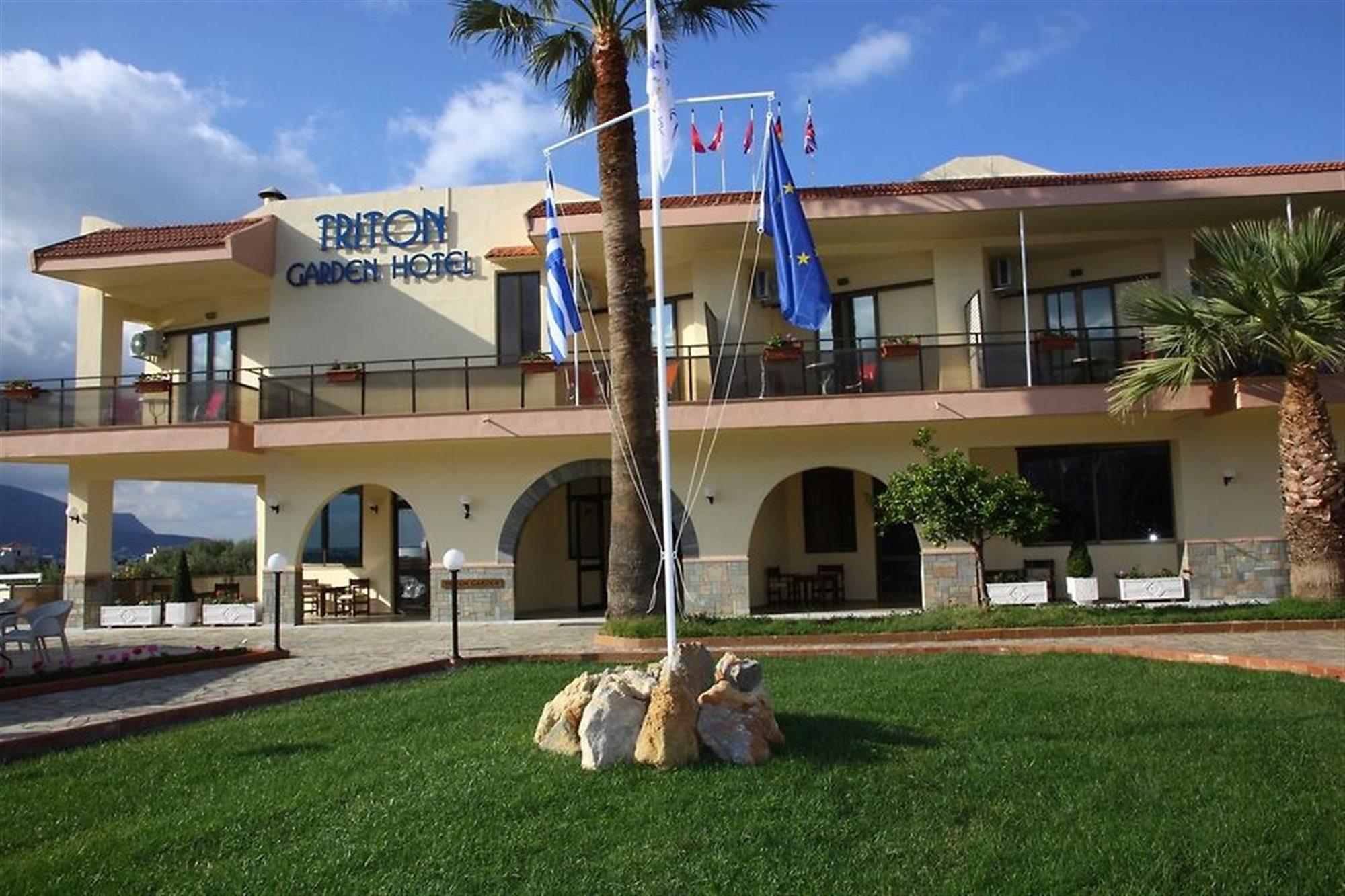 Triton Garden Hotel Mália Exterior foto